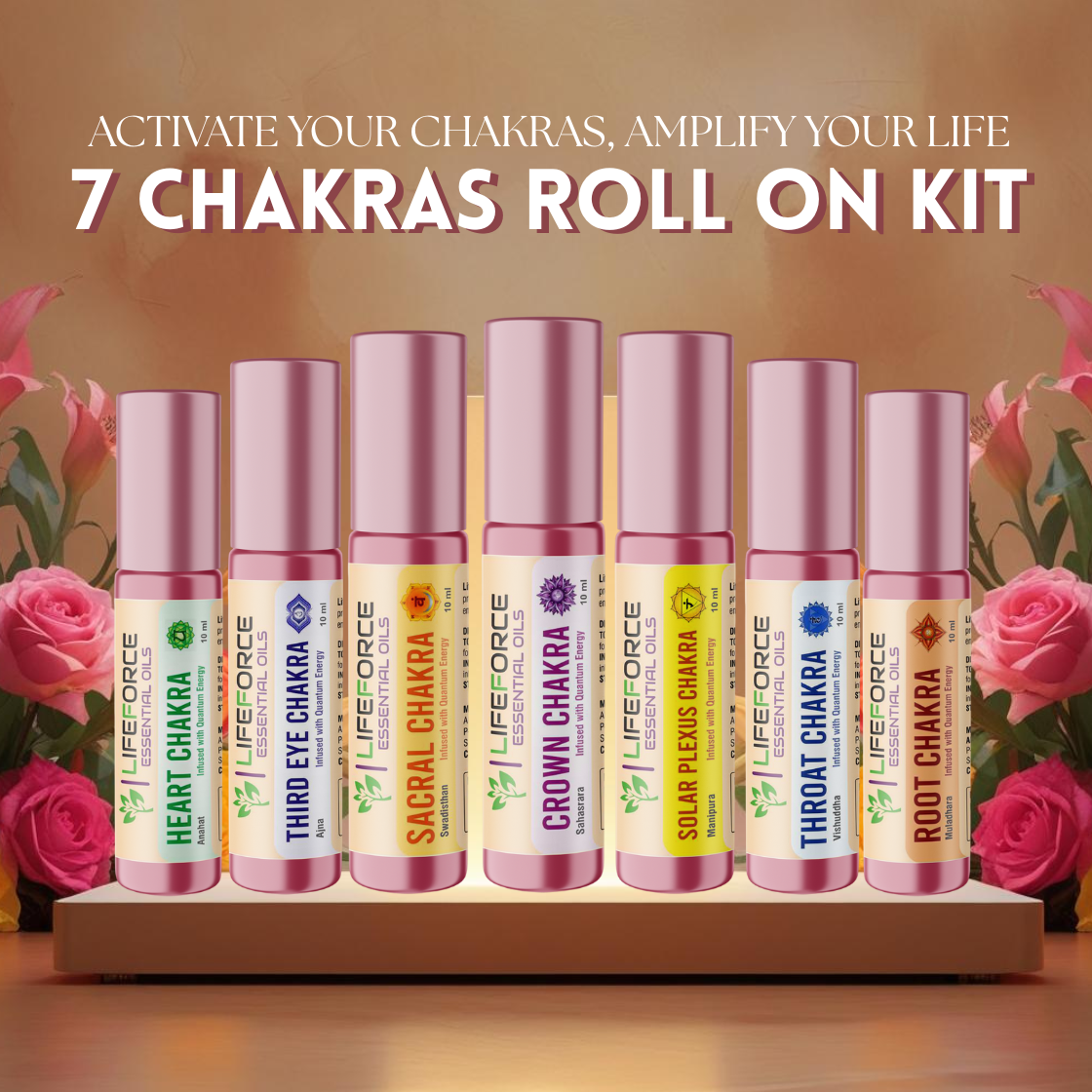 7 CHAKRAS ROLL ON KI